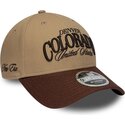 mutzen-gebogen-braun-verstellbares-band-9forty-m-crown-wordmark-der-denver-colorado-von-new-era