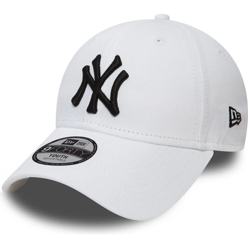 casquette-courbee-blanche-ajustable-pour-enfant-9forty-league-essential-new-york-yankees-mlb-new-era casquette-courbee-blanche-ajustable-pour-enfant-9forty-league-essential-new-york-yankees-mlb-new-era