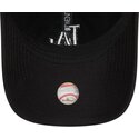 casquette-courbee-noire-ajustable-avec-logo-noir-9twenty-league-essential-los-angeles-dodgers-mlb-new-era