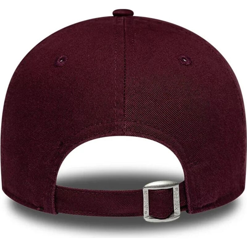 mutzen-gebogen-rot-verstellbares-band-9twenty-slogan-sorry-i-m-late-von-new-era
