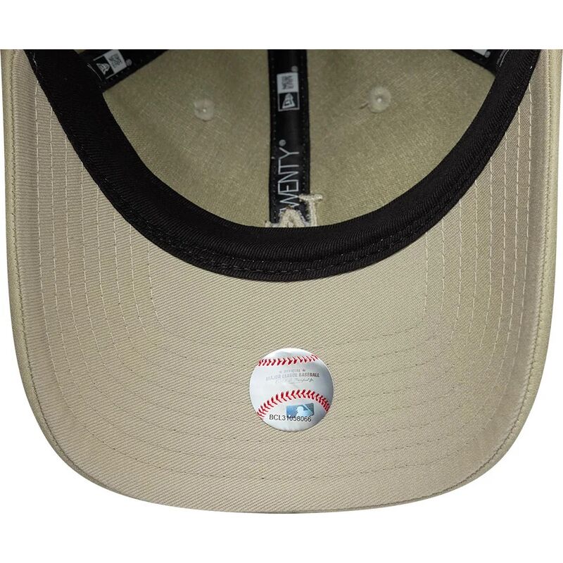 mutzen-gebogen-beige-verstellbares-band-9twenty-washed-pu-der-los-angeles-dodgers-mlb-von-new-era