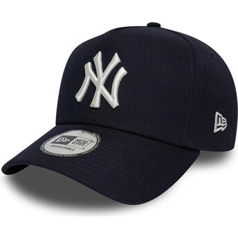 Casquette courbée bleue marine snapback E Frame Mythical Icon New York Yankees MLB New Era
