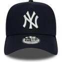 mutzen-gebogen-marineblau-snapback-9forty-e-frame-mythical-icon-der-new-york-yankees-mlb-von-new-era