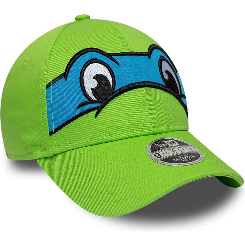 mutzen-gebogen-grun-snapback-fur-kinder-9forty-m-crown-face-der-leonardo-tortugas-ninja-von-new-era mutzen-gebogen-grun-snapback-fur-kinder-9forty-m-crown-face-der-leonardo-tortugas-ninja-von-new-era