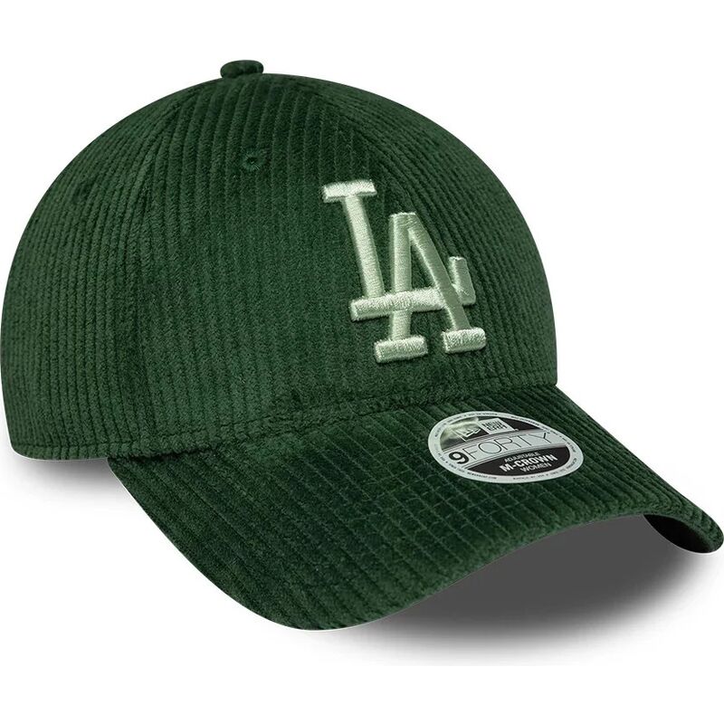 casquette-courbee-verte-snapback-pour-femme-avec-logo-vert-9forty-m-crown-chunky-cord-los-angeles-dodgers-mlb-new-era casquette-courbee-verte-snapback-pour-femme-avec-logo-vert-9forty-m-crown-chunky-cord-los-angeles-dodgers-mlb-new-era
