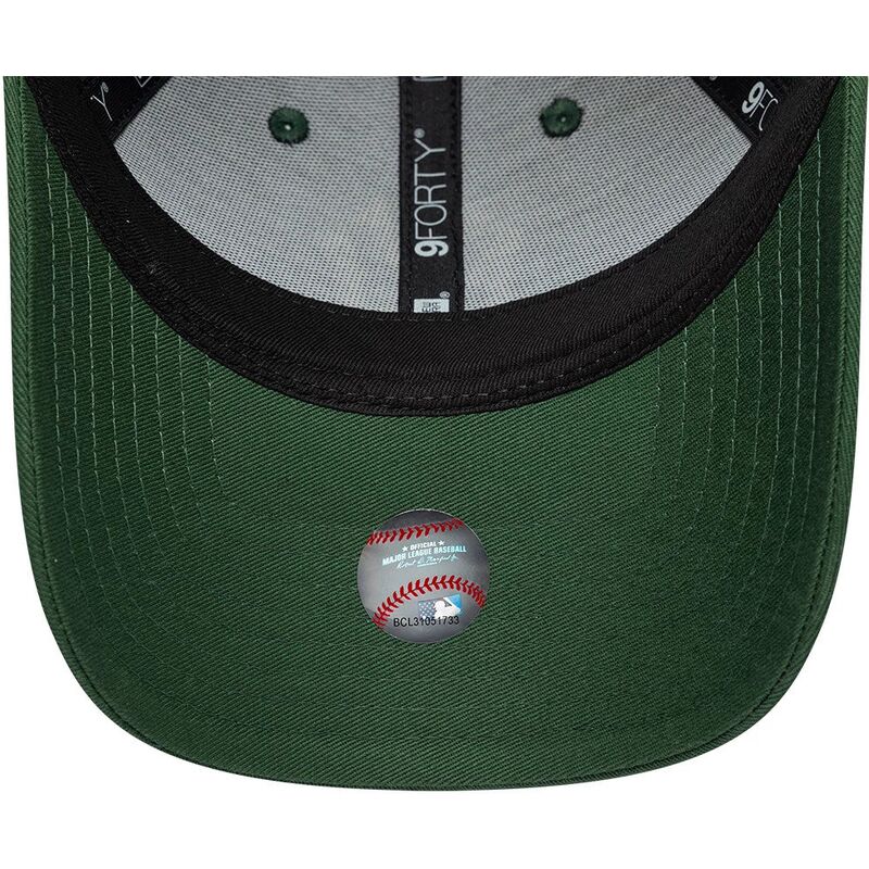 casquette-courbee-verte-ajustable-pour-femme-9forty-metallic-new-york-yankees-mlb-new-era casquette-courbee-verte-ajustable-pour-femme-9forty-metallic-new-york-yankees-mlb-new-era