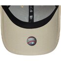 casquette-courbee-beige-snapback-9forty-entry-cord-new-york-yankees-mlb-new-era