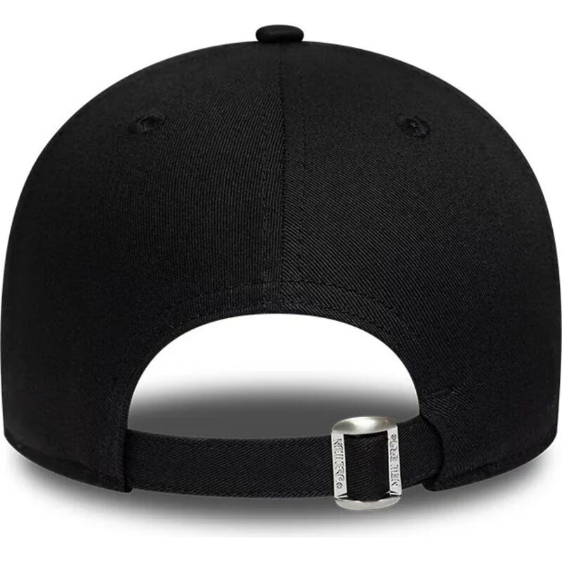 casquette-courbee-noire-ajustable-9forty-gem-patch-distress-alone-new-era
