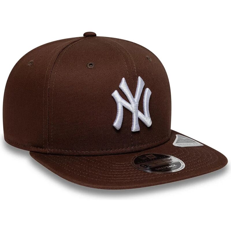 casquette-plate-marron-snapback-9fifty-original-fit-league-essential-new-york-yankees-mlb-new-era casquette-plate-marron-snapback-9fifty-original-fit-league-essential-new-york-yankees-mlb-new-era