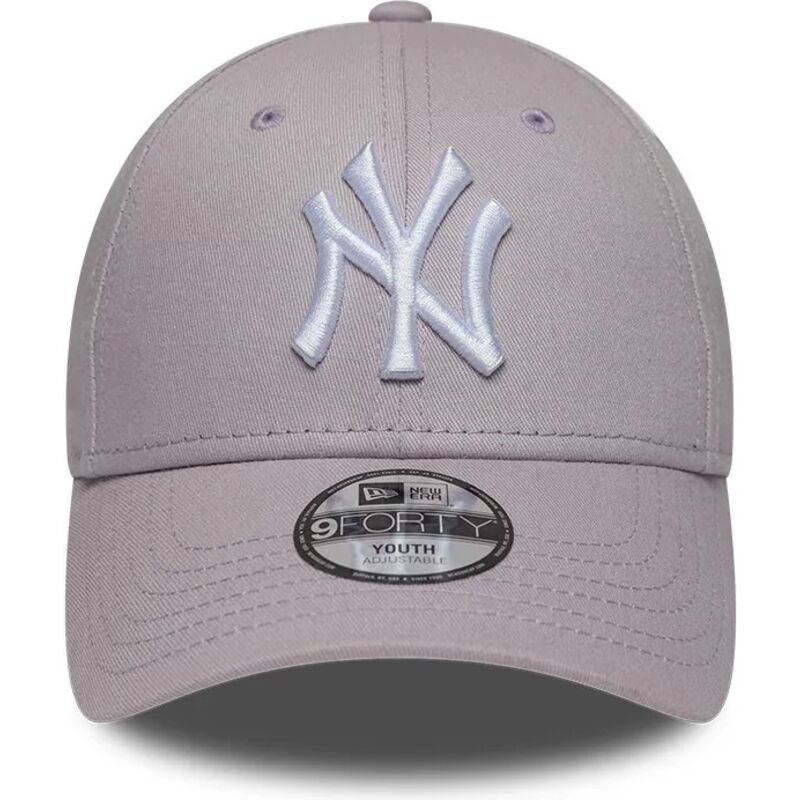 casquette-courbee-violette-claire-ajustable-pour-enfant-9forty-league-essential-new-york-yankees-mlb-new-era