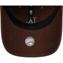 mutzen-gebogen-braun-verstellbares-band-9twenty-washed-midi-der-los-angeles-dodgers-mlb-von-new-era