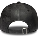casquette-courbee-noire-ajustable-pour-femme-avec-logo-noir-9twenty-washed-pu-new-york-yankees-mlb-new-era