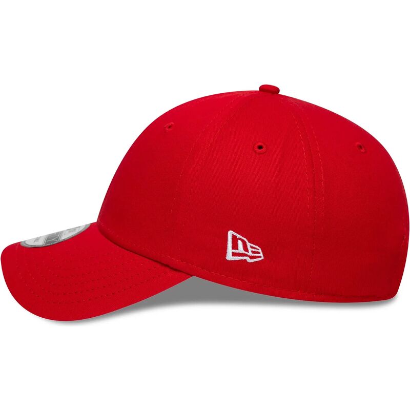 casquette-courbee-rouge-ajustable-9forty-basic-flag-new-era