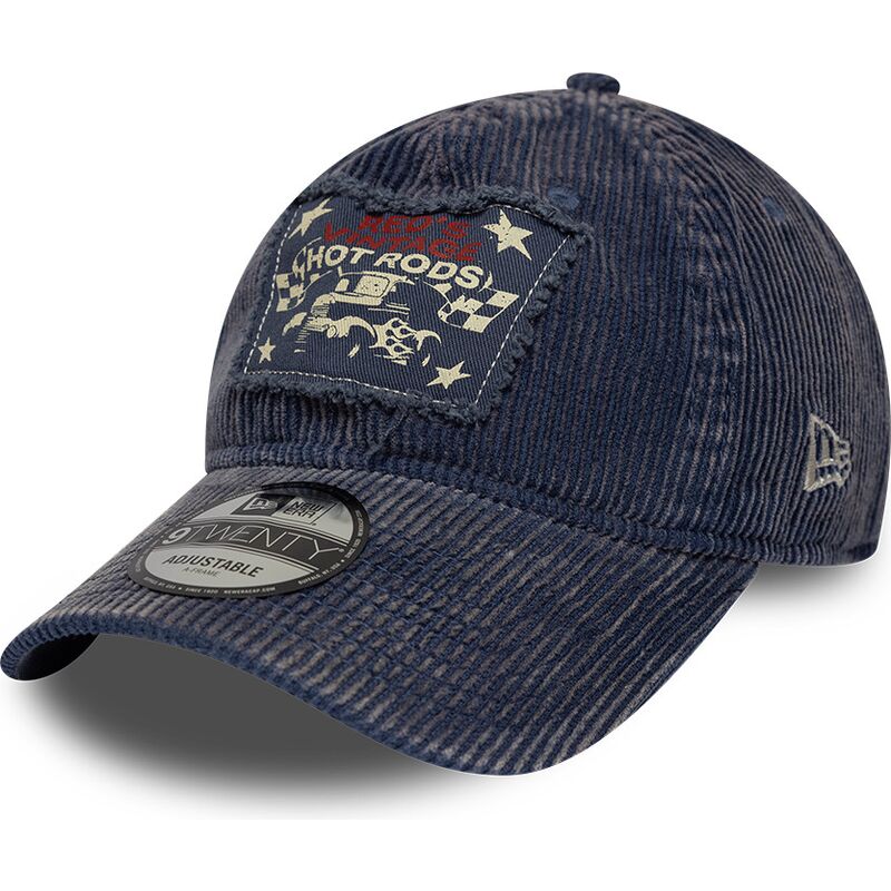 casquette-courbee-bleue-marine-ajustable-9twenty-patch-acid-cord-new-era