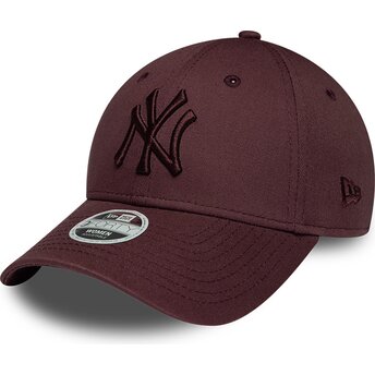 Mützen gebogen rot verstellbares band 9FORTY League Essential der New York Yankees MLB von New Era