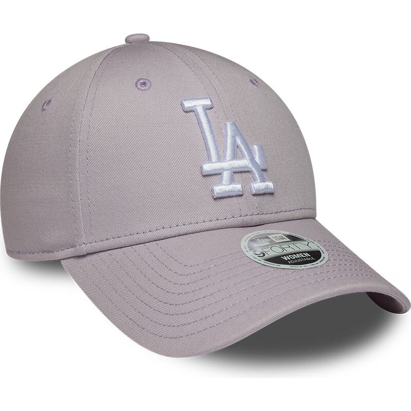 casquette-courbee-violette-claire-ajustable-pour-femme-9forty-league-essential-los-angeles-dodgers-mlb-new-era casquette-courbee-violette-claire-ajustable-pour-femme-9forty-league-essential-los-angeles-dodgers-mlb-new-era
