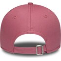 casquette-courbee-rose-ajustable-pour-femme-avec-logo-rose-9forty-league-essential-cas-new-york-yankees-mlb-new-era