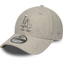 casquette-courbee-beige-snapback-avec-logo-beige-9forty-winter-los-angeles-dodgers-mlb-new-era