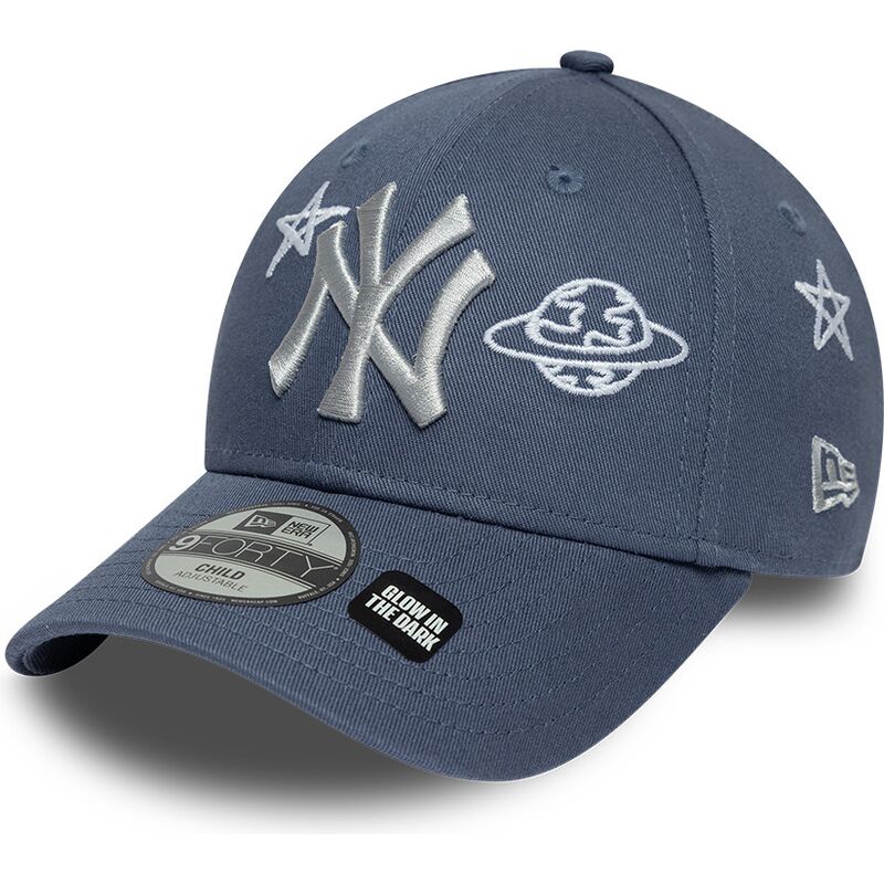 mutzen-gebogen-blau-verstellbares-band-fur-kinder-9forty-space-glow-in-the-dark-der-new-york-yankees-mlb-von-new-era mutzen-gebogen-blau-verstellbares-band-fur-kinder-9forty-space-glow-in-the-dark-der-new-york-yankees-mlb-von-new-era