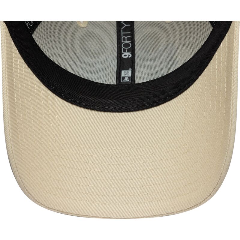 mutzen-gebogen-beige-snapback-9forty-rose-sequin-der-new-york-yankees-mlb-von-new-era