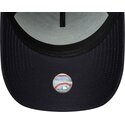 casquette-courbee-bleue-marine-snapback-avec-logo-dore-e-frame-metallic-outline-los-angeles-dodgers-mlb-new-era