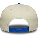 casquette-courbee-beige-et-bleue-snapback-9seventy-stretch-snap-contrast-visor-alpine-f1-team-formula-1-new-era