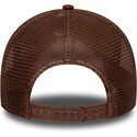 mutzen-gebogen-braun-snapback-e-frame-outline-der-new-york-yankees-mlb-von-new-era