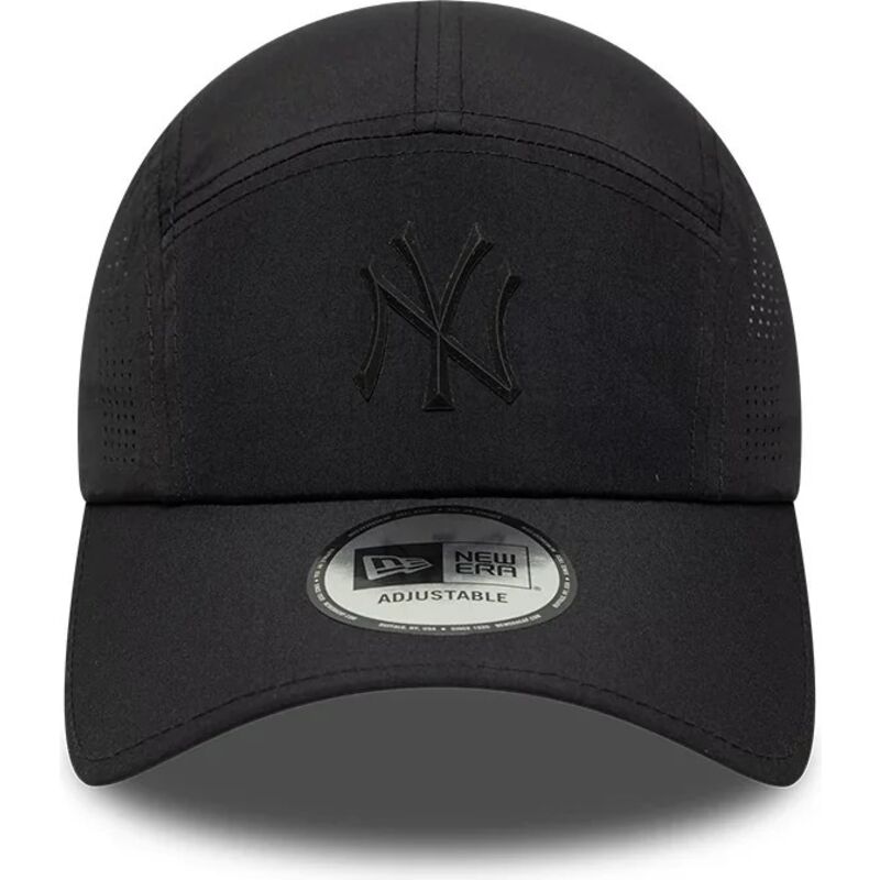 mutzen-gebogen-schwarz-snapback-runner-tech-midi-der-new-york-yankees-mlb-von-new-era