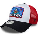 mutzen-gebogen-mehrfarbig-snapback-fur-kinder-a-frame-patch-der-superman-dc-comics-von-new-era