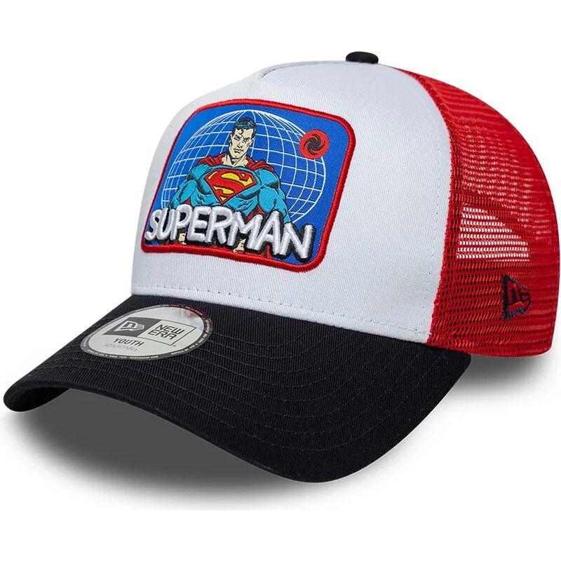 casquette-trucker-multicolore-pour-enfant-a-frame-patch-superman-dc-comics-new-era casquette-trucker-multicolore-pour-enfant-a-frame-patch-superman-dc-comics-new-era