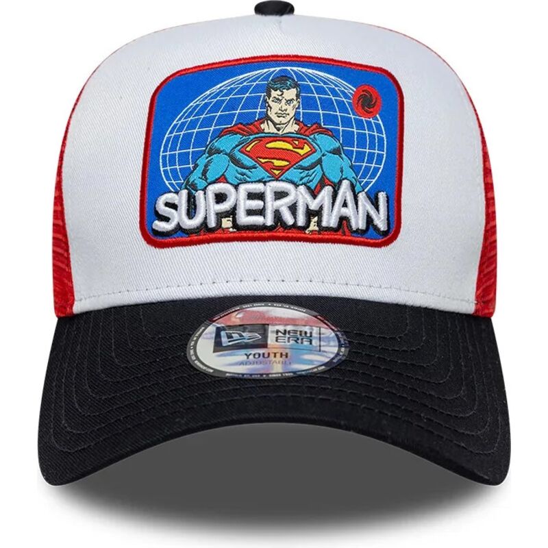 casquette-trucker-multicolore-pour-enfant-a-frame-patch-superman-dc-comics-new-era casquette-trucker-multicolore-pour-enfant-a-frame-patch-superman-dc-comics-new-era