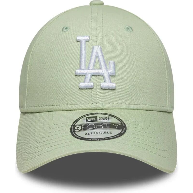 mutzen-gebogen-grun-verstellbares-band-9forty-league-ess-9forty-league-essential-der-los-angeles-dodgers-mlb-von-new-era