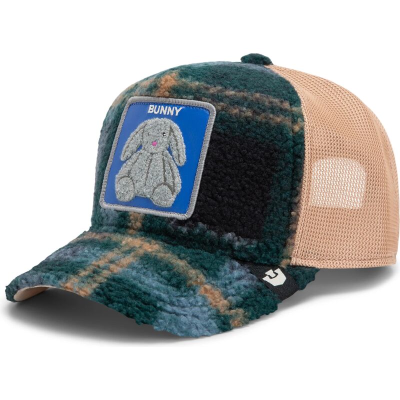 mutzen-gebogen-grun-snapback-der-bunny-double-stuffed-the-farm-goorin-bros