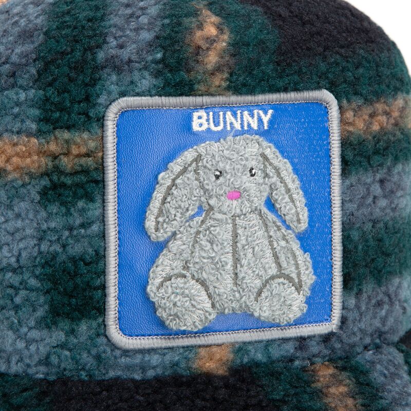 casquette-trucker-verte-et-beige-lapin-en-peluche-bunny-double-stuffed-the-farm-goorin-bros