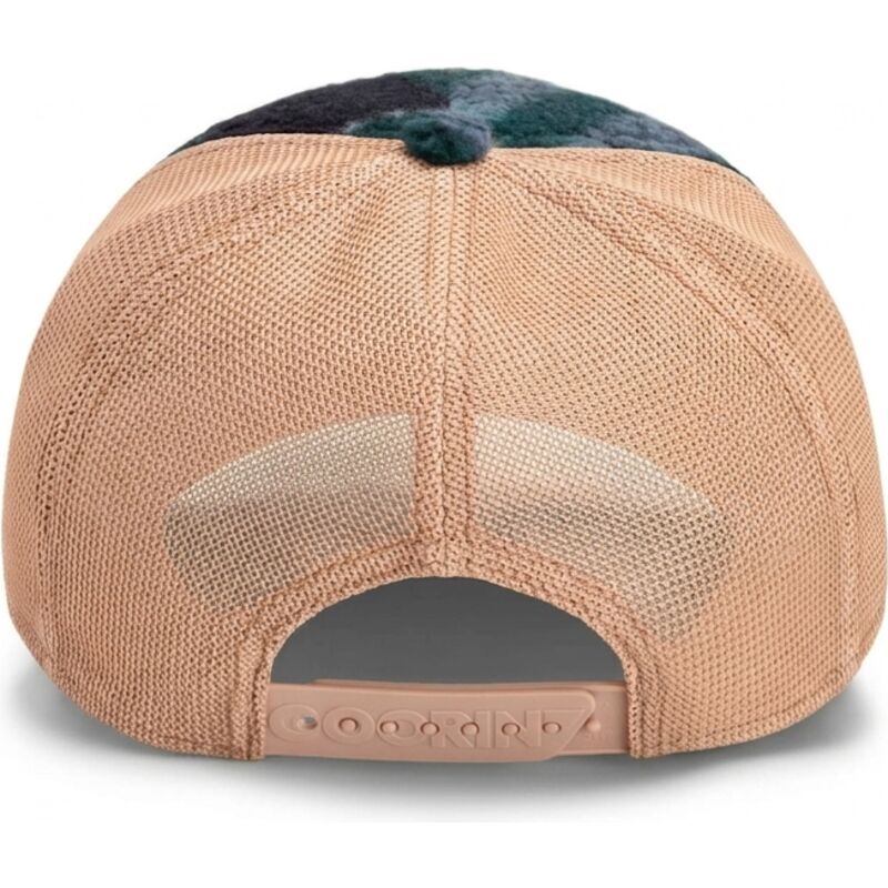 casquette-trucker-verte-et-beige-lapin-en-peluche-bunny-double-stuffed-the-farm-goorin-bros