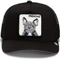 mutzen-gebogen-schwarz-snapback-fur-kinder-frenchie-original-recipe-the-farm-goorin-bros