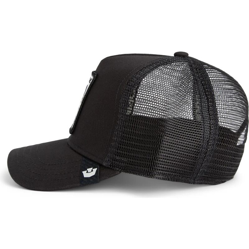 mutzen-gebogen-schwarz-snapback-fur-kinder-frenchie-original-recipe-the-farm-goorin-bros