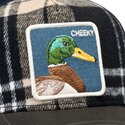 casquette-trucker-multicolore-canard-brit-cheeky-check-mate-the-farm-goorin-bros
