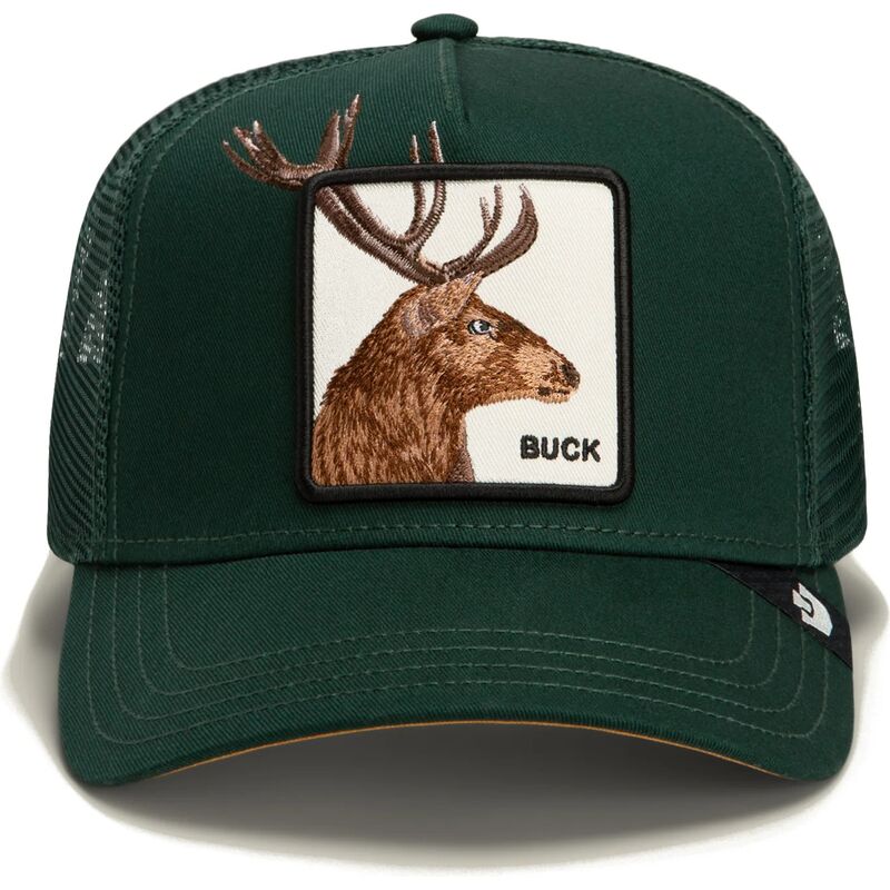 mutzen-gebogen-grun-snapback-over-the-line-buck-out-of-bounds-the-farm-goorin-bros