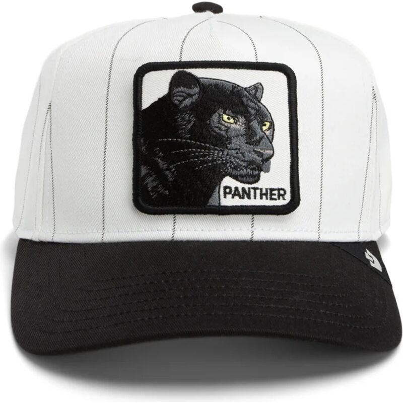 mutzen-gebogen-grau-snapback-pinstripe-panther-playmakers-the-farm-goorin-bros mutzen-gebogen-grau-snapback-pinstripe-panther-playmakers-the-farm-goorin-bros