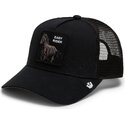 casquette-trucker-noire-cheval-stallion-badlands-the-farm-goorin-bros