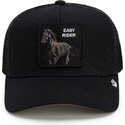 casquette-trucker-noire-cheval-stallion-badlands-the-farm-goorin-bros