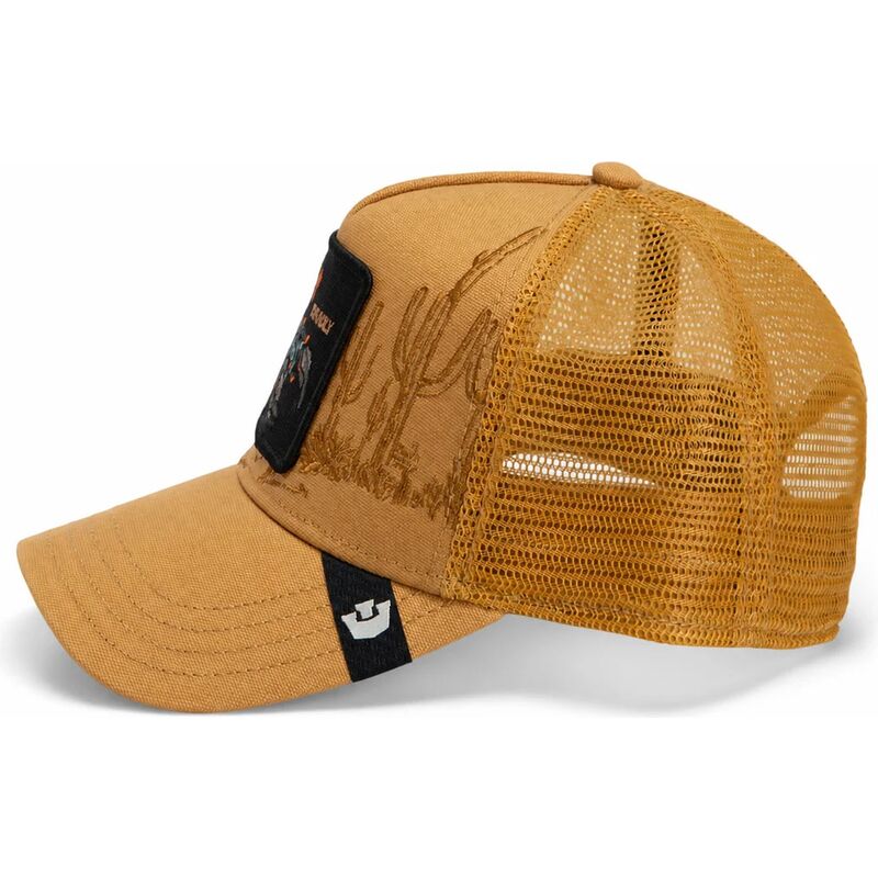 mutzen-gebogen-braun-snapback-scorpion-badlands-deadly-the-farm-goorin-bros