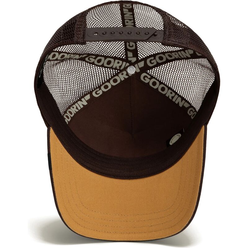 mutzen-gebogen-braun-snapback-skull-badlands-dead-the-farm-goorin-bros mutzen-gebogen-braun-snapback-skull-badlands-dead-the-farm-goorin-bros
