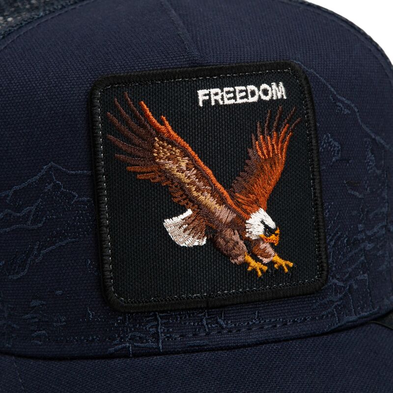mutzen-gebogen-marineblau-snapback-eagle-badlands-freedom-the-farm-goorin-bros mutzen-gebogen-marineblau-snapback-eagle-badlands-freedom-the-farm-goorin-bros