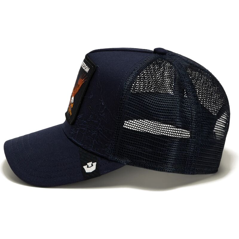 casquette-trucker-bleue-marine-aigle-eagle-badlands-freedom-the-farm-goorin-bros
