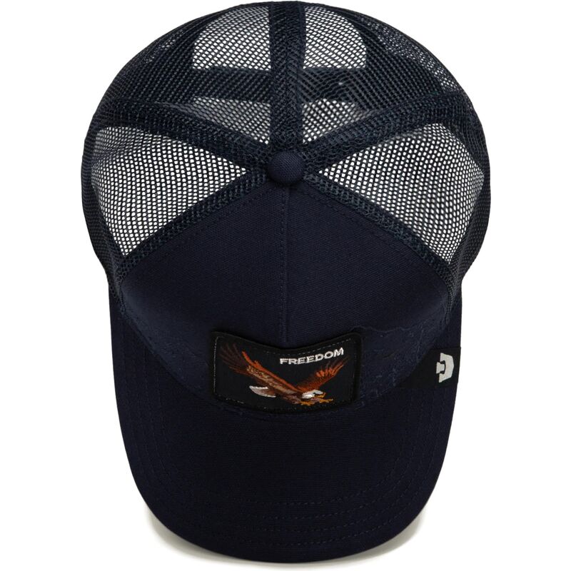 mutzen-gebogen-marineblau-snapback-eagle-badlands-freedom-the-farm-goorin-bros mutzen-gebogen-marineblau-snapback-eagle-badlands-freedom-the-farm-goorin-bros