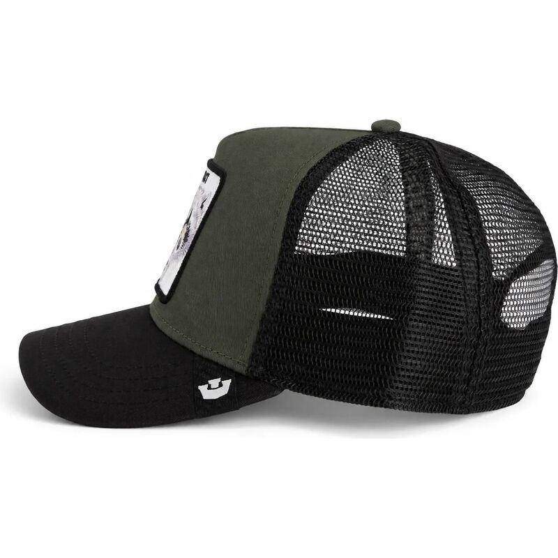 casquette-trucker-verte-et-noire-raton-laveur-bandit-original-recipe-the-farm-goorin-bros casquette-trucker-verte-et-noire-raton-laveur-bandit-original-recipe-the-farm-goorin-bros