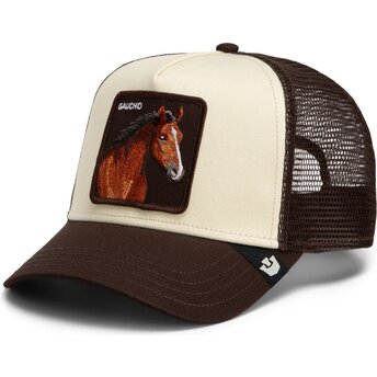Mützen gebogen braun snapback Gaucho Original Recipe The Farm Goorin Bros.