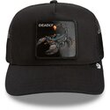 mutzen-gebogen-schwarz-snapback-deadly-scorpion-original-recipe-the-farm-goorin-bros
